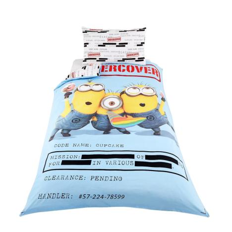 Minions Undercover Single Panel Duvet Set £19.99